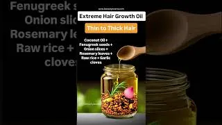 Thumbnail: Hair Growth Oil  -Thin to Thick Hair - Long Hair & Increase Hair Volume