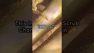 Thumbnail: this indian body scrub changed my skin 🎀 #glowup2026 #diybodyscrub #shorts