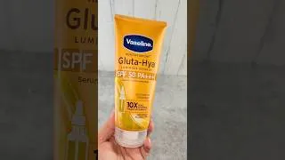 Thumbnail: Viral Vaseline Gluta-Hya Sunscreen: Worth it? ✨ #Shorts #shortsfeed #vaseline