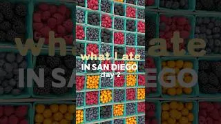 Thumbnail: what I ate in a day in San Diego | day 2 #whatieatinaday #sandiego #foodvlog #foodie #shorts