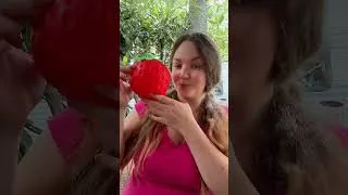 Thumbnail: ASMR satisfying strawberry squishy #viral #shorts