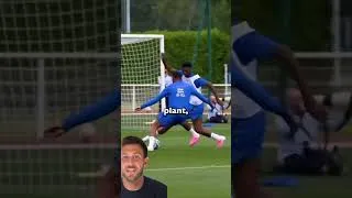 Thumbnail: Unreal footwork… Original video: telemundodeportes
