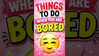 Thumbnail: 10 Things To Do When You're Bored 😳🔥 #trending #school #students #foryou #shorts #viral #ytshorts