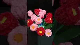 Thumbnail: Crochet Mini Tulip Flower