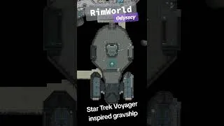 Thumbnail: #IntrepidClass #StarTrek #Voyager #gravship #rimworld #odyssey #gravship #timelapse #progressrender