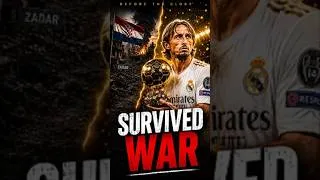 Thumbnail: Luka Modrić's Incredible Journey | From War Refugee to Ballon d'Or Winner #shorts