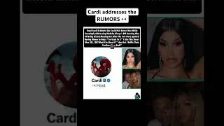 Thumbnail: Cardi got some things off her chest on XSpaces! #Cardib #celebrity #madukaokoye #BTB #yt #viral