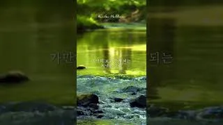 Thumbnail: [ASMR] 멍때리며 듣는 자연 시냇물 소리 Relaxing stream sounds