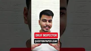 Thumbnail: DRUG INSPECTOR PAPER LEAK 😑 IN MAHARASHTRA PSC 🙏🏻 STOP PAPER LEAKS #paperleak #druginspector