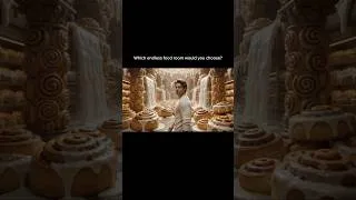 Thumbnail: Which endless food room would you choose? #aiasmr #asmr #dotcake
