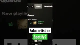 Thumbnail: What’s going on here with @Spotify ?? #spotify #playlist #ai