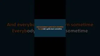 Thumbnail: Beck - Everybody's Gotta Learn Sometime (Karaoke)