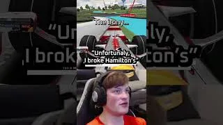 Thumbnail: I broke Hamilton's car #jinx #crash
