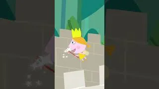 Thumbnail: A cute little cat #BenAndHollysLittleKingdom #Shorts #KidsVideos