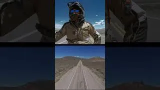 Thumbnail: Driving Nevada’s Loneliest Highway in America and loving every second of it! #motorcycle #tenere