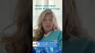 Thumbnail: 8/2026 Find your signal words #TaccionTriage #TaccionMind #selfawareness