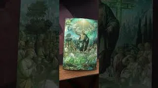 Thumbnail: pictura din cupola Catedralei Mântuirii Neamului / biggest cathedral in world