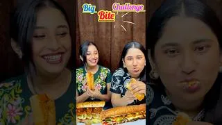 Thumbnail: Big Bite Challenge| #bengalifoodiesisters #bigbitechallenge #foodchallenge
