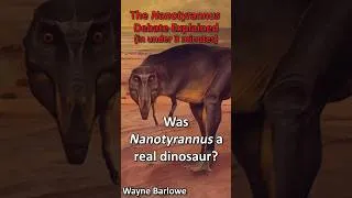 Thumbnail: The Nanotyrannus debate explained in under 3 minutes