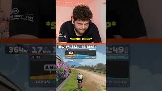 Thumbnail: My Return to Zwift Racing was BRUTAL! 🥵