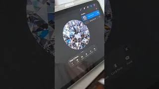 Thumbnail: How i create a diamond  brush in 60 seconds #procreate #shorts