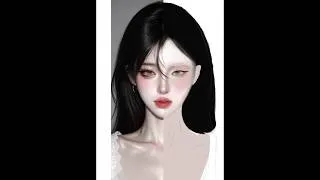 Thumbnail: How I draw face in digital art! ✨