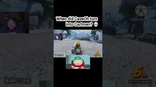 Thumbnail: CaseOh ain't ever crashed out like this #shorts #cartman #southpark #caseoh #mariokartworld