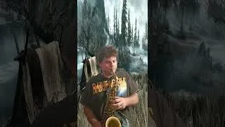 Thumbnail: road most travelled on saxophone  #elderscrolls  #morrowind #saxophone