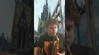 Thumbnail: peaceful waters on saxophone #elderscrolls #morrowind #saxophone