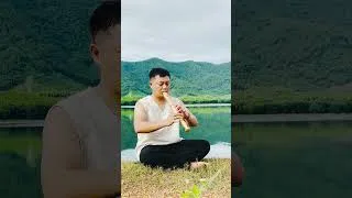 Thumbnail: Producer playing musical instrument #shorts #agnesmagicalmusic #flutemusic