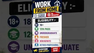 Thumbnail: 🔥 Dreamport Work From Home Hiring 😱 Air India Big Update | No Interview? ✈️💻 #shorts