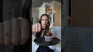 Thumbnail: 1K Subscribers ✨ Proof That Small Steps Matter 🧁