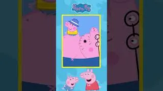 Thumbnail: Peppa Pig at the beach!  #peppapig #cartoons #daddypig |