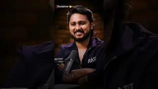 Thumbnail: ⚠️ DISCLAIMER ALERT  | #rawtalksclips #shorts #telugushorts #telugupodcasts