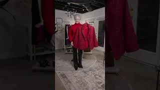 Thumbnail: Classic, not Boring - Red Metallic Blazer