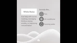 Thumbnail: White noise!  #bettersleep #lofi #healingmusic #whitenoiseforsleeping #whitenoise