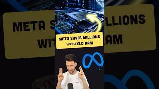 Thumbnail: Meta Built a Chip to Reuse Dead Server RAM #meta #software #ai