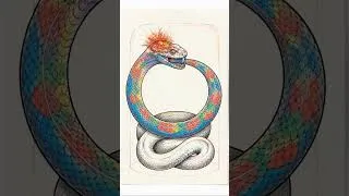 Thumbnail: Why Overheated Snakes Swallow Themselves 🐍 #shorts  #science #snakes #snakebite #ouroboros #biology