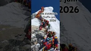 Thumbnail: MT EVEREST’S MOST DANGEROUS TRAFFIC JAM OF 2026.