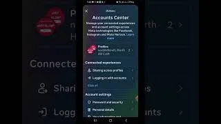 Thumbnail: Instagram Me Facebook Ko Kaise Add Kare | How To Add Facebook To Instagram | #sorts #viral #tech
