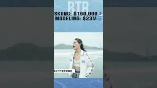Thumbnail: Why Eileen Gu is the Highest Paid Olympian💰 Short #NetWorth #Money #EileenGu #Luxury #WinterOlympics