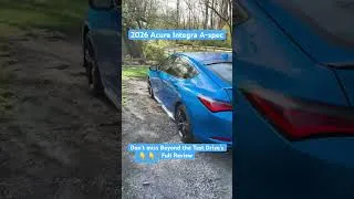 Thumbnail: 2026 Acura Integra in Double Apex Blue Pearl