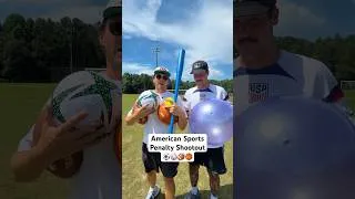 Thumbnail: American Sports Penalty Shootout ⚾️🏈🏀⚽️
