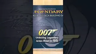 Thumbnail: Unboxing Legendary James Bond (Hindi) #jamesbond #hindigaming #boardgamesindia #unboxing #007