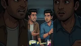 Thumbnail: 3 Dost Ki Jungle Ki Khaufnaak Kahani 😱 Horror Ghost Story💀#shorts #horror #ai  #youtubeshorts #scary