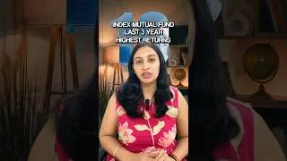Thumbnail: 10 INDEX MUTUAL FUNDS that gave Highest Returns in Last 3 Years | Bharti Rathee