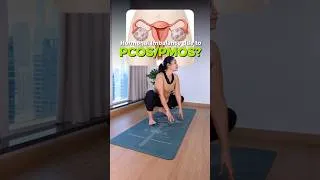 Thumbnail: Hormonal Imbalance due to PCOS? Try this 5mins Pelvic Reset #yogaforpcos #hormonalimbalance