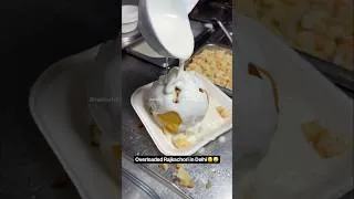 Thumbnail: Overloaded Rajkachori in Delhi🫨🤑|| Indian Street Food