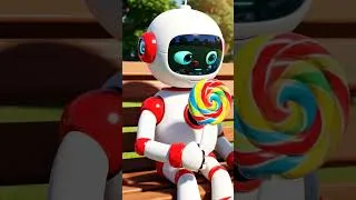 Thumbnail: Bibo Learns the Magic of Sharing! 🤖🍎