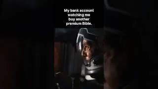 Thumbnail: Premium Bible Problems 😂📖 My bank account when I buy another high-end Bible.